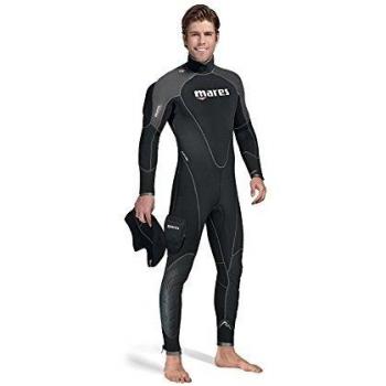 Mares Wetsuit Flexa Therm - Traje de Buceo para Hombre, Color Negro, Talla S7