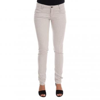 COSTUME NATIONAL C’N’C Cotton Stretch Slim Jeans - W26 White Slim-Fit Stretch Jeans