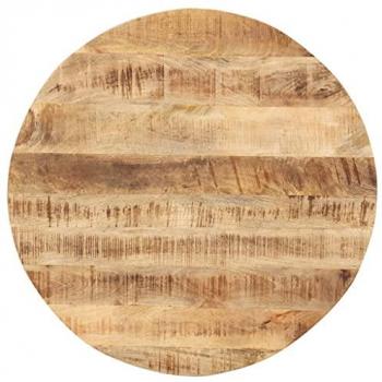 Solid Mango Wood Round Table Top 15-16 mm 50 cm