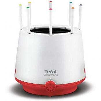 Fondue Tefal Colormania 800W para 8 Personas Rojo y Blanco EF260512