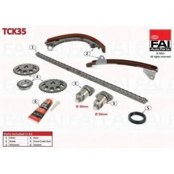 Kit de cadena de distribución FAI AutoParts TCK35