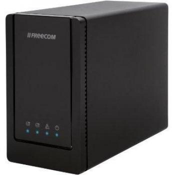 Freecom Dual drive network center 2TB - Unidad de disco múltiple