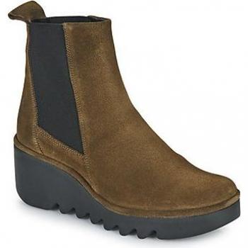 Fly London Women's Suede Chelsea Wedge Boots - Model RENO/BAGU233FLY