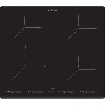 Placa de inducción Edesa EIM-6422 B/A con 4 zonas de cocción