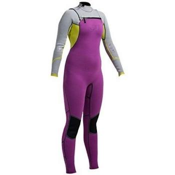 Gul Womens Viper 3/2mm SDL B/S T2 Steamer 2017 - Mulberry/Grey 12-14
