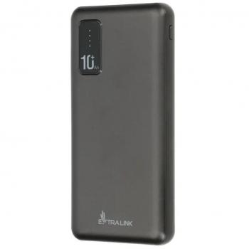Power Bank Extralink EPB-098B 10000mAh Polímero de Litio Negro