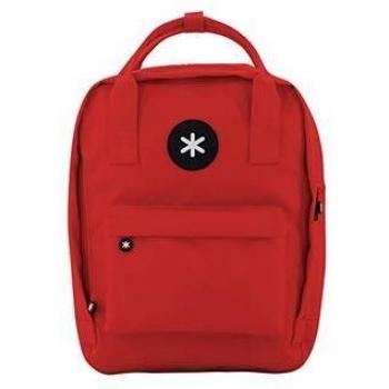 Cartera antartik Mochila 2 Asas y Bolsillos Exteriores Rojo 300x115x390 mm.