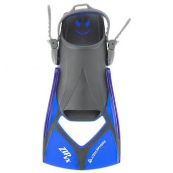 Aletas Aquasphere Zip Vx Azul Adulto