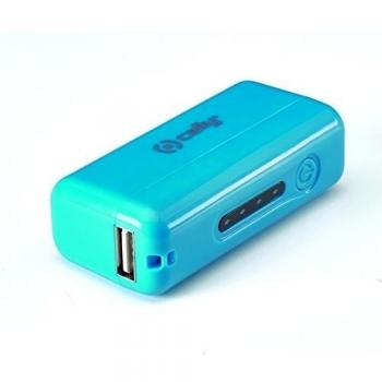 Celly Fluo Collection Externa 2200 mAh, Color Azul