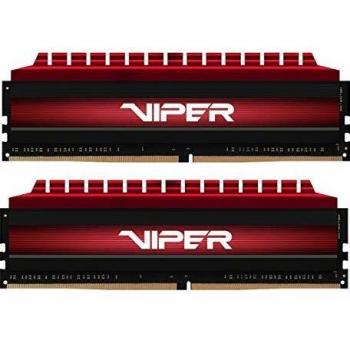 Viper 4 PV416G300C6K DDR4 3000MHz C16 Módulo de Memoria XMP 2.0 Alto Rendimiento Rojo 16 GB