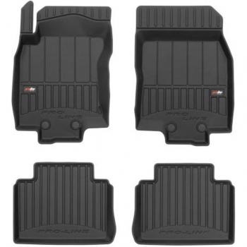 Alfombrilla de goma FROGUM FRG 3D409514 para NISSAN X-Trail III T32 2017- a medida en color negro