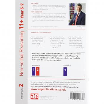 Cuaderno de Razonamiento No Verbal 11+ para Años 5-7: Incluye Técnica de Prueba de Opción Múltiple
