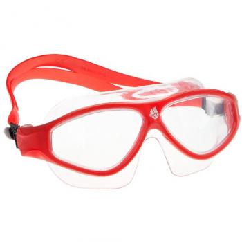 Máscara de Natación Madwave Flame Roja/Translúcida