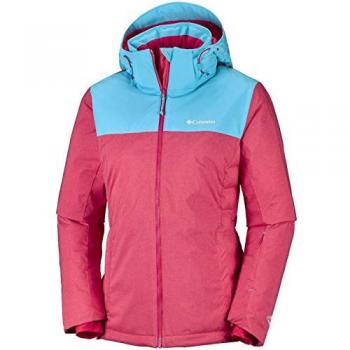 Columbia Women Winter Jacket Snow Dream, Größe:L, Farbe:Red Camellia Heather/Atoll