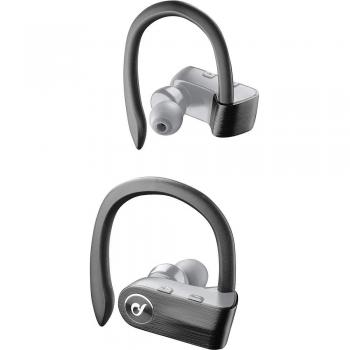 Vivanco Fix Negro, Plata Intraaural Dentro de Oído Auricular - Auriculares