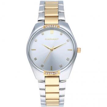 Radiant - Reloj de mujer Tais RA622202 de acero y correa bicolor oro