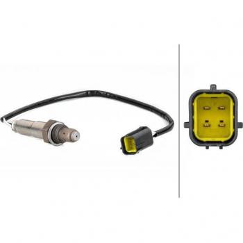 Sonda lambda HELLA 6PA 009 165-731 - Sensor de oxígeno, compatible con vehículos, alta precisión, durabilidad mejorada, fácil instalación