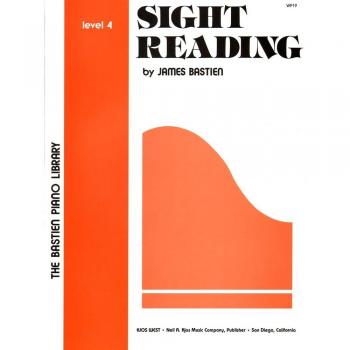 Bastien Piano Library Sight Reading Book Level 4