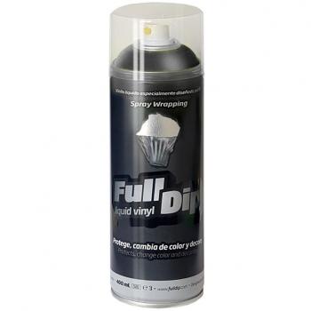 FullDip FLD0203 Vinilo Líquido, Antracita Metalizado, 400 ml