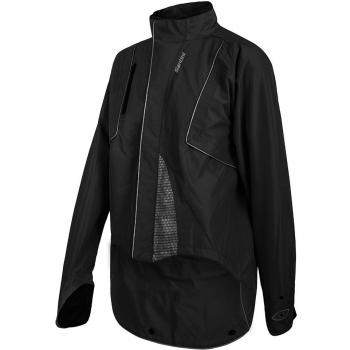 Santini Chaqueta de Ciclismo Rainproof Negro L