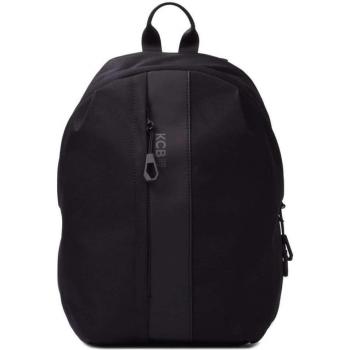 Mochila KCB Grande para Ordenador 15 Expandible Hole 100% Vegana con Cremallera Color Negro