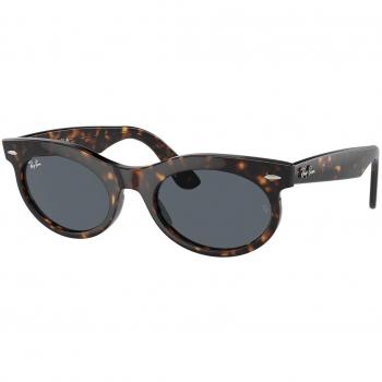 Ray-Ban RB2242F Wayfarer Oval Asian Fit 902/R5 Tortoiseshell Men's Sunglasses Size 53