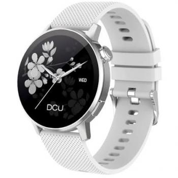 Reloj Inteligente Smartwatch DCU GPS GEOTRACK S AMOLED 1.32 Bluetooth Plateado con Asistente de Voz y Más de 130 Modos Deportivos