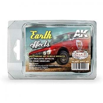 Set de Efectos de Envejecimiento Rally Tierra 35ml - AK Interactive