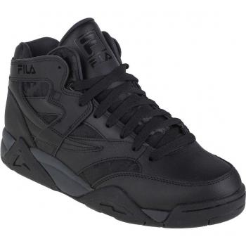 Fila M-Squad PRCT Men's Black Sneakers, Size 11 US, Polyester Sneaker with Laces and Logo Detail