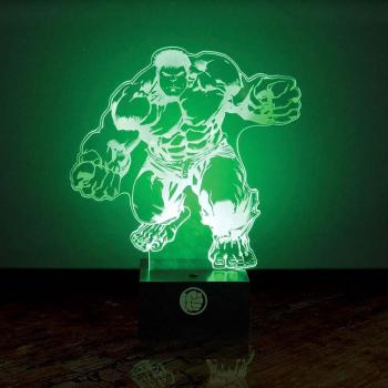 Paladone Lámpara para Mesilla Hulk, Multicolor