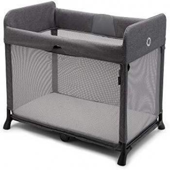 Bugaboo Stardust, 2 en 1: Patio de Juegos Plegable y Cuna De Viaje Compacta con Colchón, Despliegue en 1 Segundo, Bolsa De Transporte, Desde Recién Nacido hasta Niños Pequeños, Gris Mélange