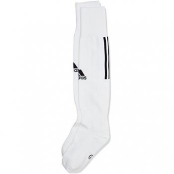 adidas Santos 3-Stripe - Calcetines para hombre, color blanco / negro, talla 3
