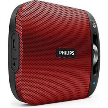 Philips BT2600R/00 - Altavoz portátil inalámbrico con Bluetooth