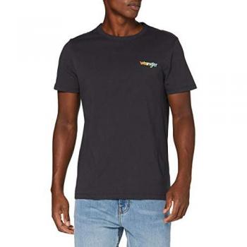 Wrangler Men's Good Times Short Sleeve T-Shirt in Blue Graphite
