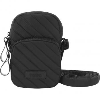 Bolso Totto Arlyn XS crossbody color negro