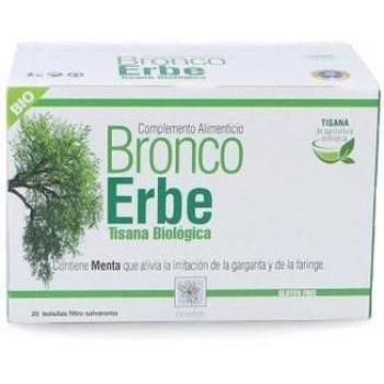 Broncoerbe Tisana 20 Sobres de Hierbas Naturales para el Bienestar Respiratorio
