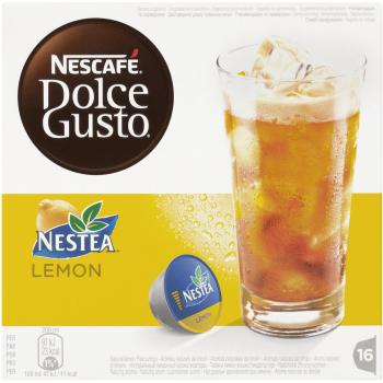 Nescafé Dolce Gusto - Nestea Lemon - 3 Paquetes de 16 Cápsulas - Total: 48 Cápsulas