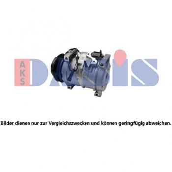 Compresor de aire acondicionado 12V AKS DASIS 853030N para IVECO 5801362246