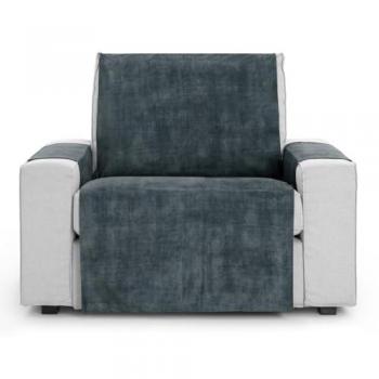 Funda para Sillón Eysa Turin Gris Marengo 100x110x55 cm Práctica y Adaptable