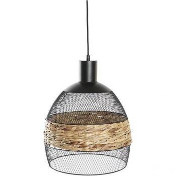Lámpara de Techo Negro Marrón 220 V 50 W (28 x 28 x 35 cm)