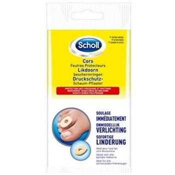 Scholl - Juego de 9 rotuladores protectores correctores de dedos
