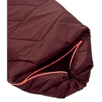 Vaude Navajo 100 II Synthetic Sleeping Bag - Unisex, Dark Cherry