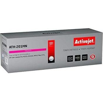 Tóner Activejet ATH-201MN Magenta - Compatible, rendimiento de 2,000 páginas, tecnología láser, color magenta