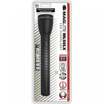 MAGLITE ML50LX-S3CC6 3 CELL C ML50LX LED FLASHLIGHT BLACK-BLISTER PACK