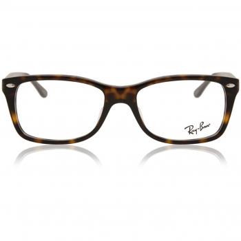 Ray-Ban RX5228F Highstreet Asian Fit 2012 Men's Eyeglasses Tortoiseshell Size 55 (Frame Only) - Blue Light Block Available