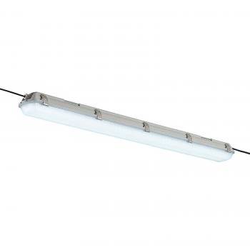 Lámpara de techo LED Arcchio Rao resistente a la humedad 121,5 cm en Blanco, hecha de Plástico, diseño moderno para cuarto de baño (1 llama)