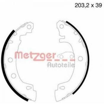 Juego de zapatas de freno traseras Metzger MG 632 para Renault Megane