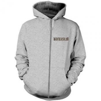 Burzum Unisex Adulto Filosofem 2 Sudadera con capucha Full Zip Gris L