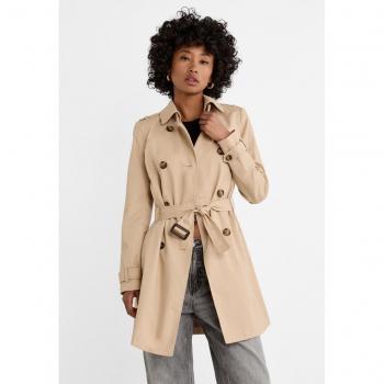 Short Stone Trench Coat Size S