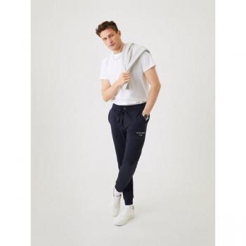 Björn Borg Logo Training Pants Men Dark Blue, Size: XXL